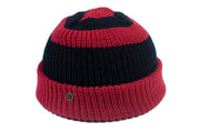 The Wally Beanie - Red/Black