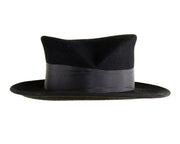 The Zero Felt Top Hat - BLACK